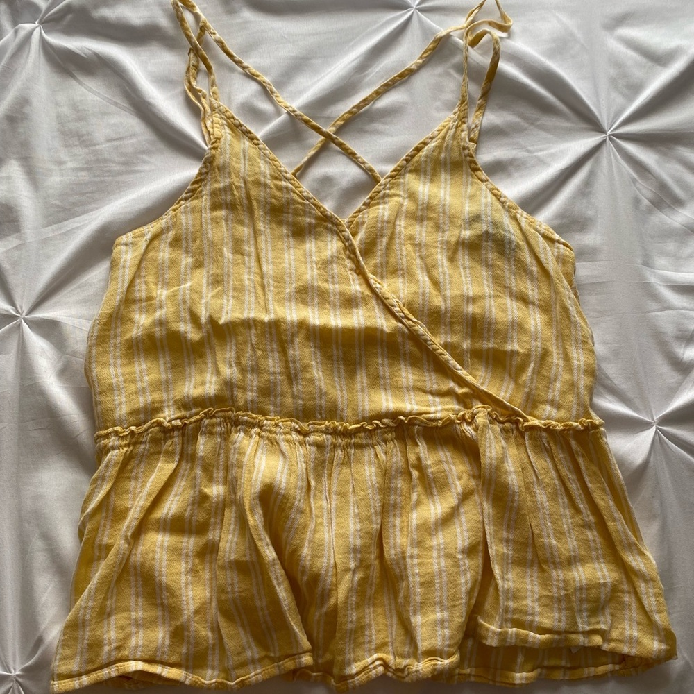 Light yellow tank top